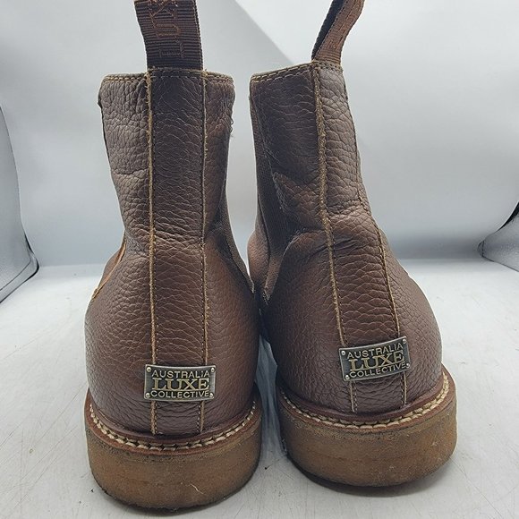 Australia Luxe Collective Lifer Mens 11 Boots Brown Leather Shearling Slip On main image 13